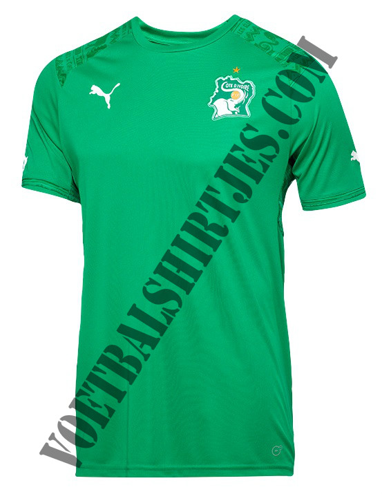 Ivory Coast away shirt 2014
