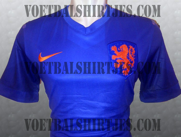 nederlands elftal uitshirt WK 2014