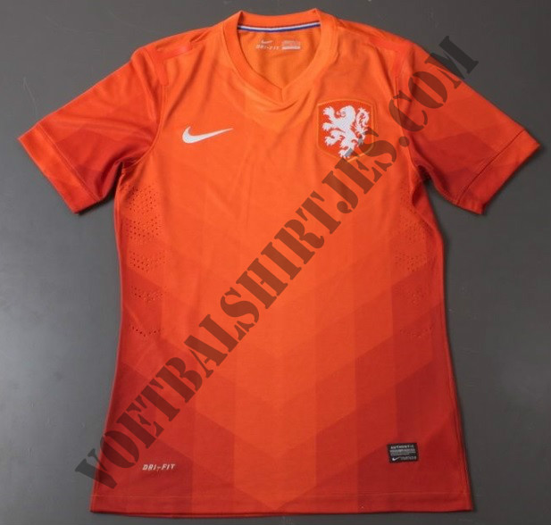 Allemaal besteden Oefening Nederlands Elftal thuisshirt 2014/2015 - Voetbalshirtjes.com