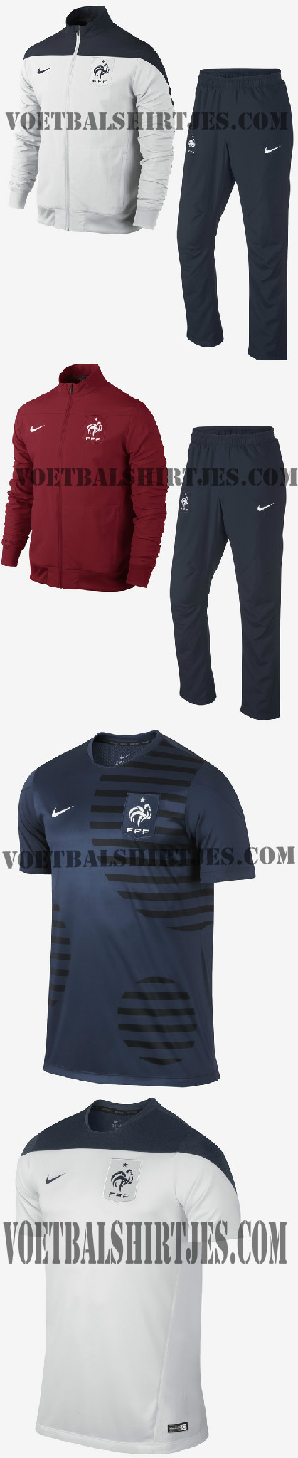 Equipes de France training top 2014