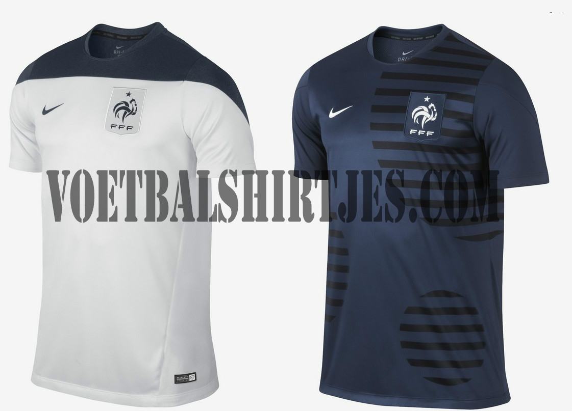 Frankrijk training tops WK 2014