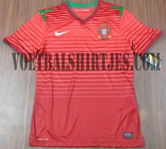 Portugal World Cup home kit 2014 2015
