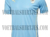 Uruguay home shirt world cup 2014