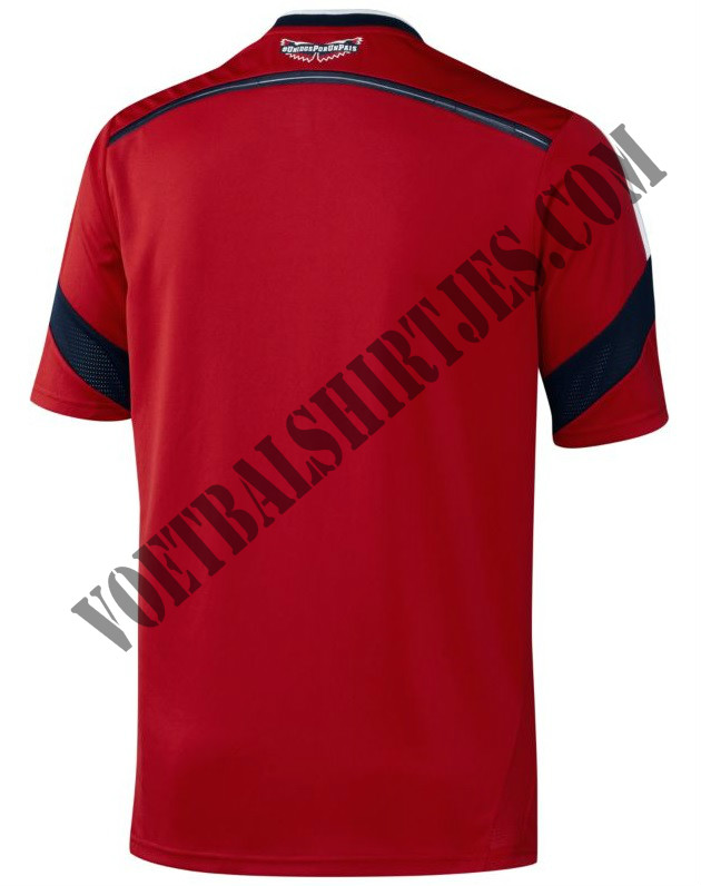 Colombia away kit 2014 2015