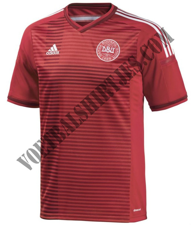 Denemarken thuisshirt 2014_2015