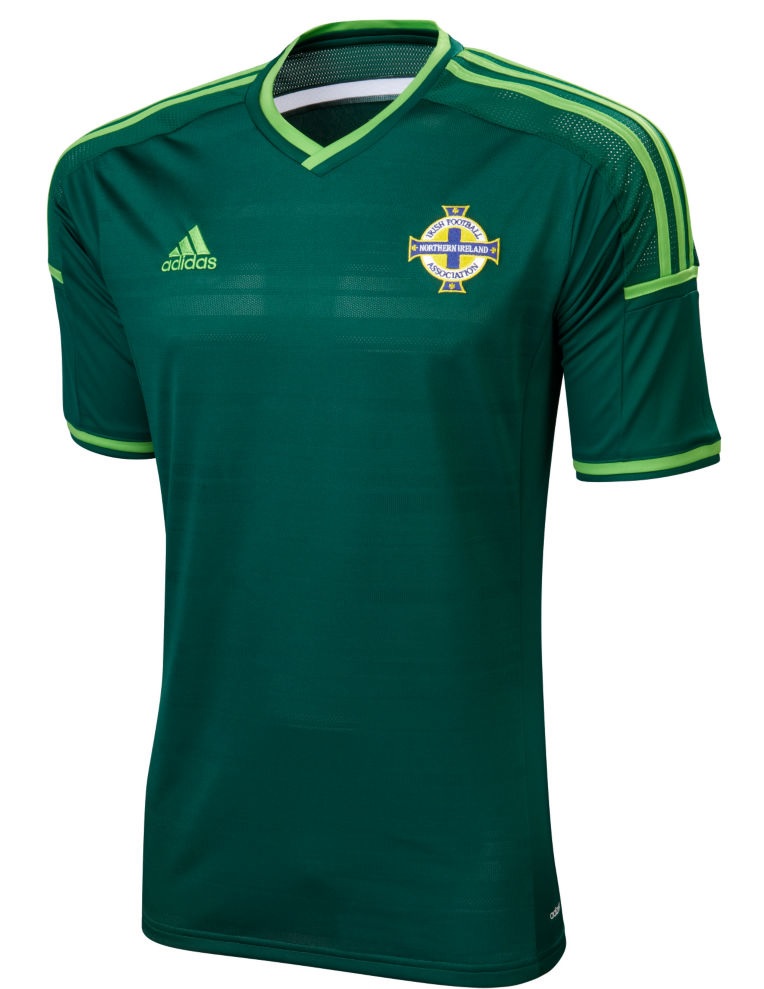 Noord-Ierland thuisshirt 2014 2015