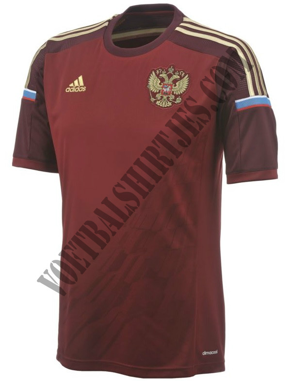 Russia home shirt 2014 2015