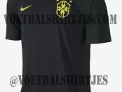 camiseta Brasil 3rd negra 2014