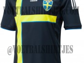 Sweden away kit 2014 2015