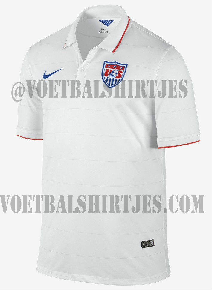 United States home jersey 2014 2015