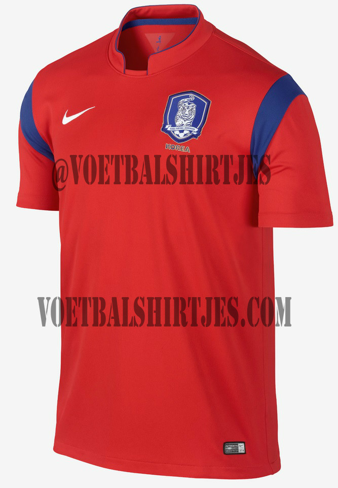 south korea home shirt 2014 2015