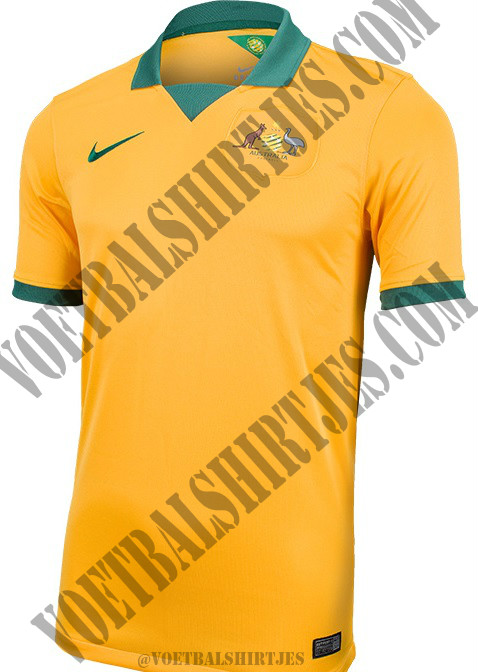 Australia home kit 2014 