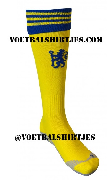 Chelsea uit sokken geel 2014 2015