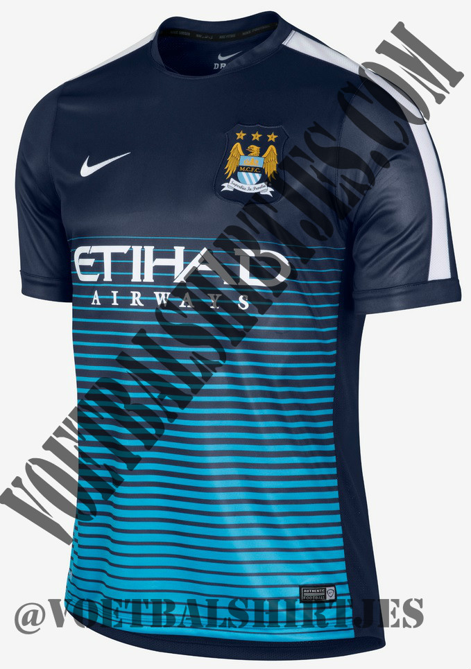 Nike MCFC 14-15 pre-match top