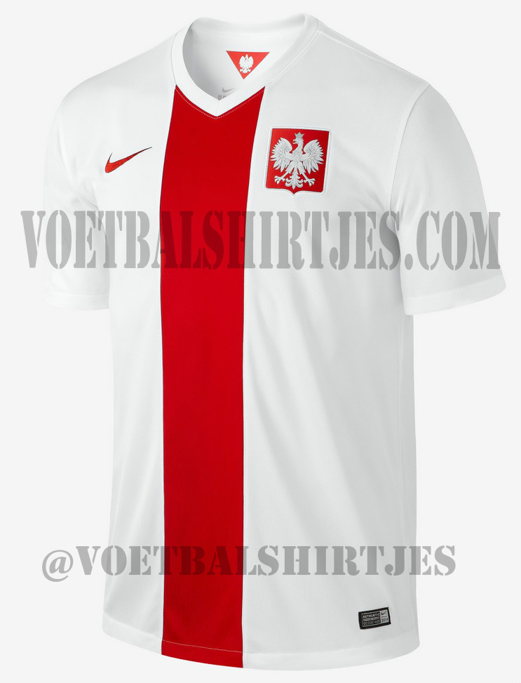 Poland home shirt 2014