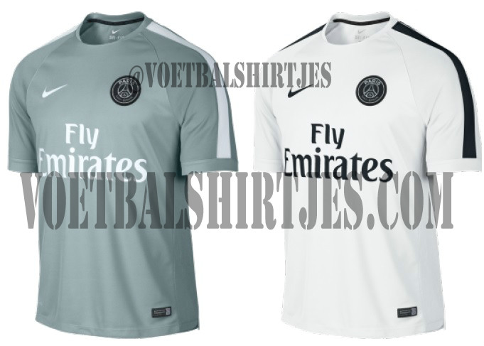 PSG training shirts 2015