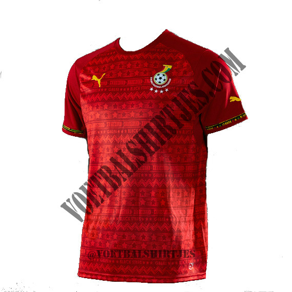 Ghana away jersey 2014
