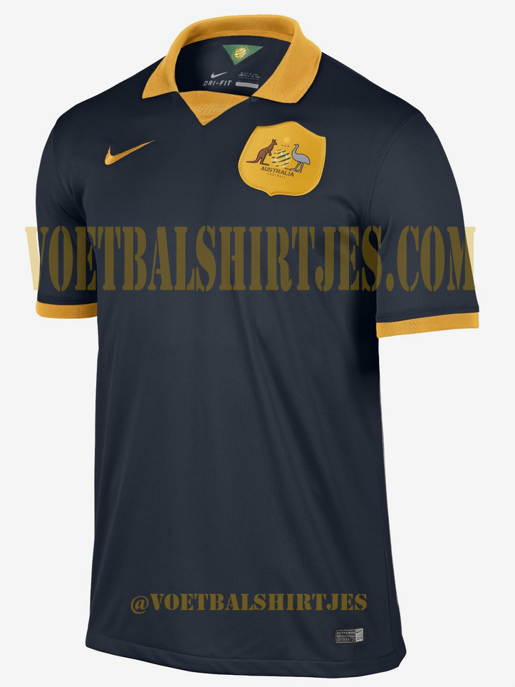 Australia world cup 2014 away shirt