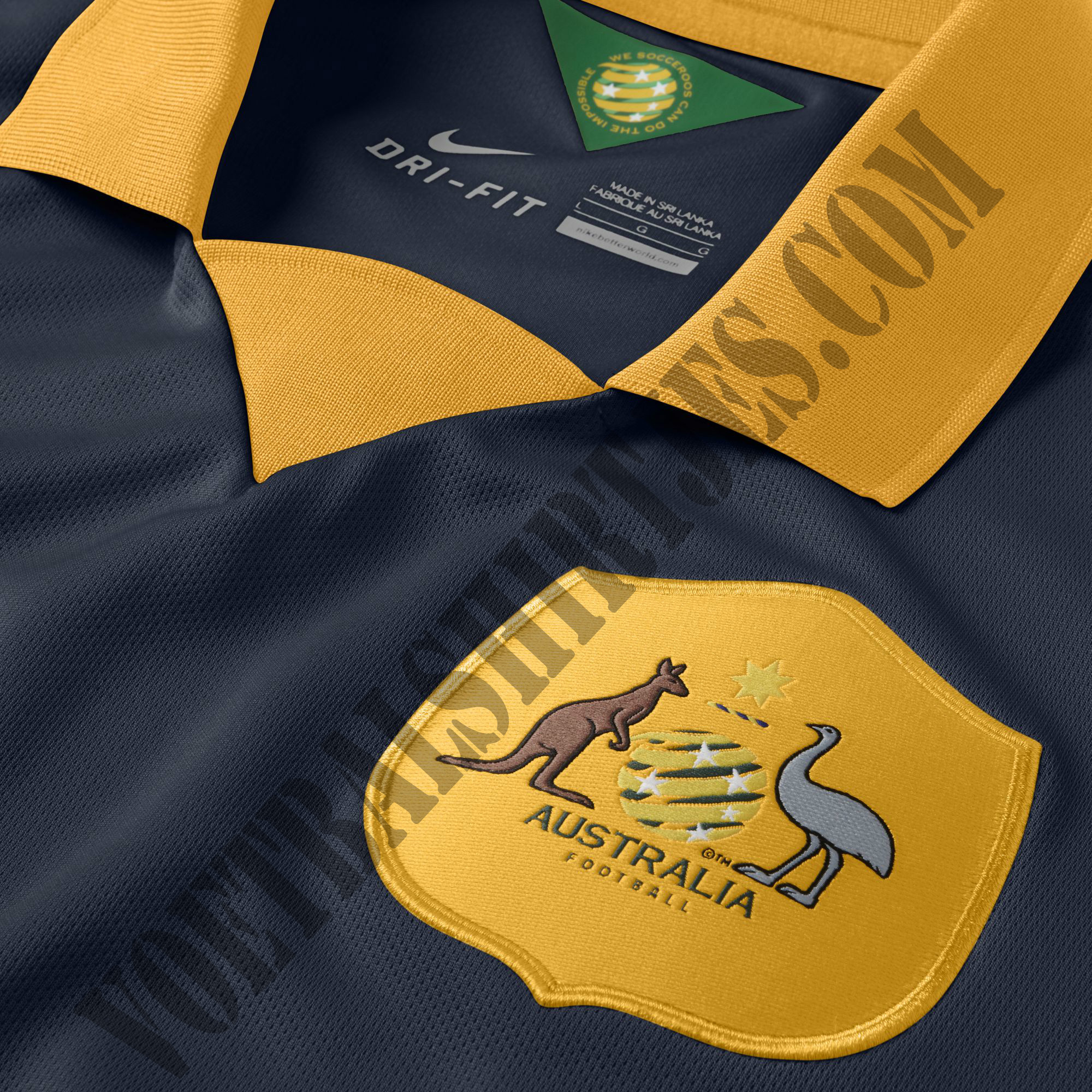 WK shirts 2014 australie