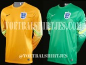 England goalkeeper shirt 2014