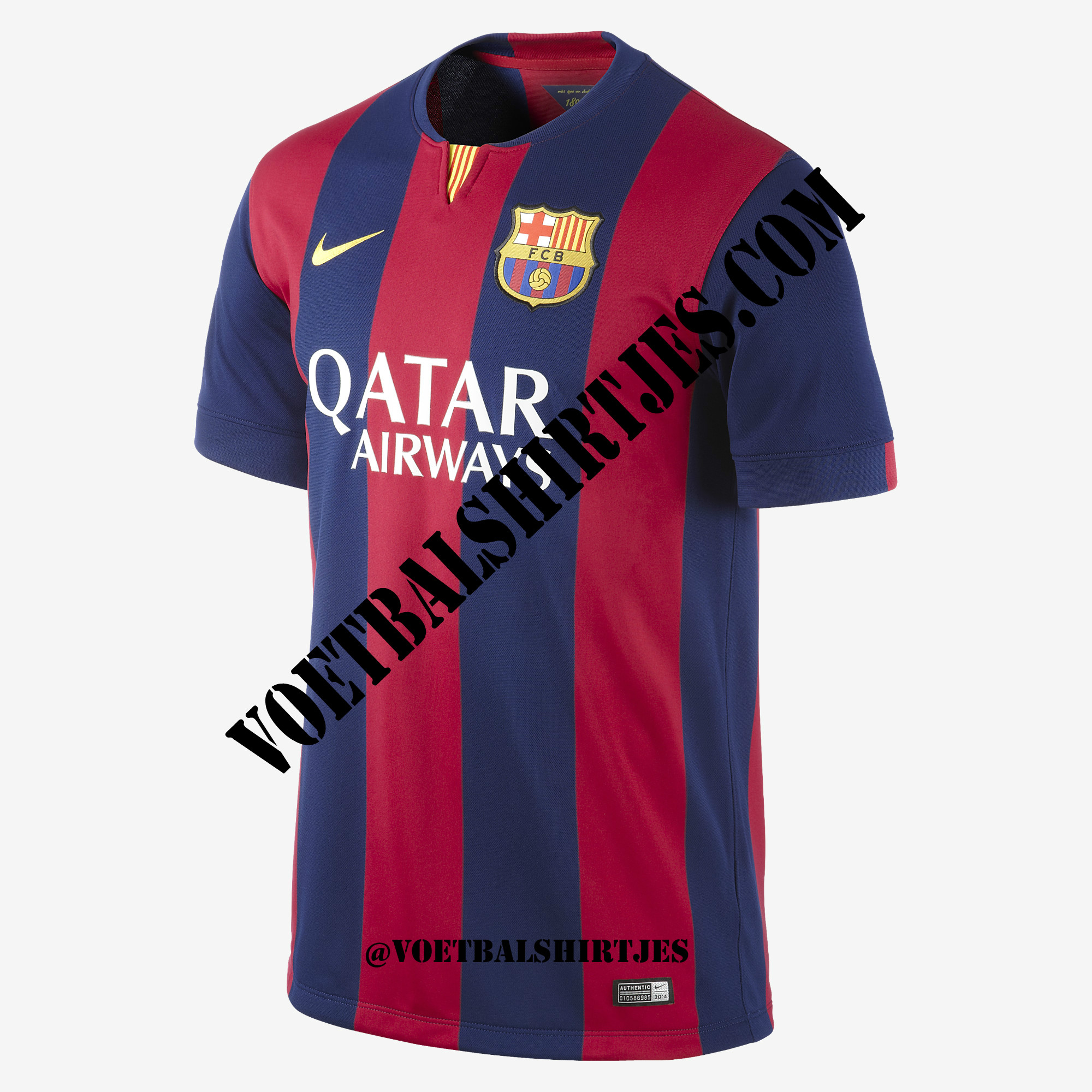 Slaapzaal dempen aangenaam FC Barcelona thuisshirt 2014/2015 - Voetbalshirtjes.com