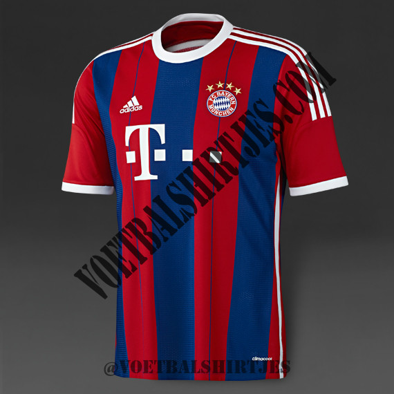 gedragen kubus wagon Bayern München thuisshirt 2014/2015 - Voetbalshirtjes.com