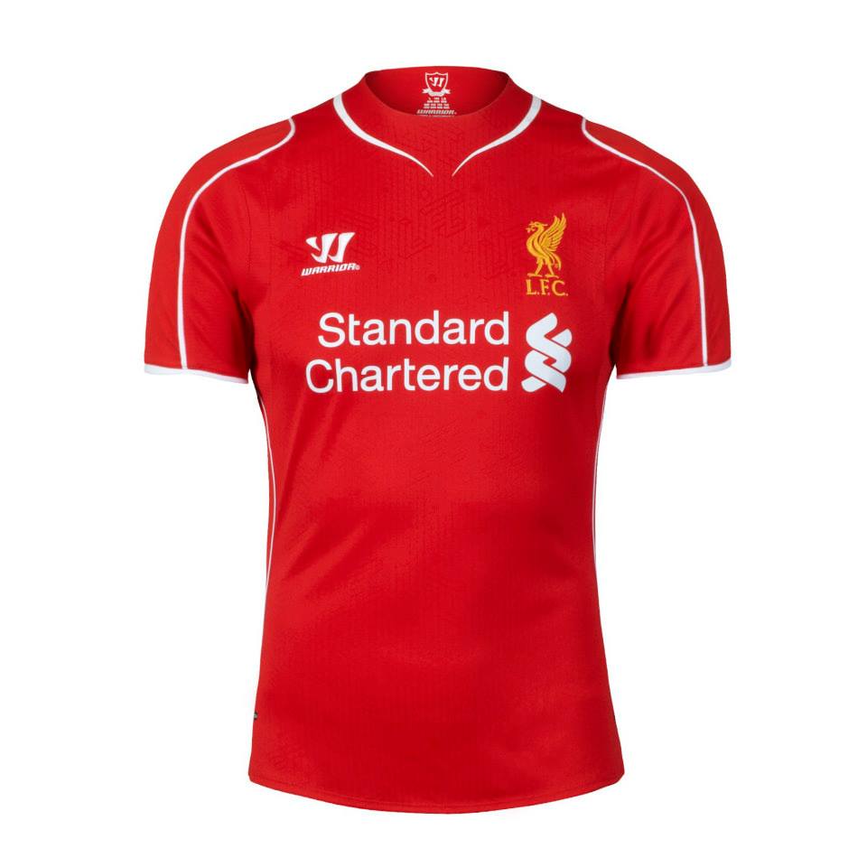 Liverpool thuisshirt 2014 2015