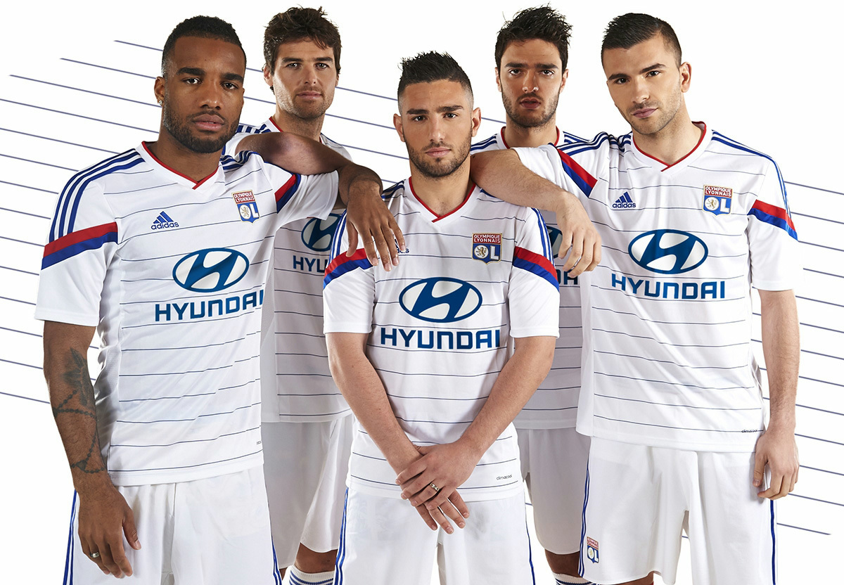 olympique lyon thuisshirt 2014 2015