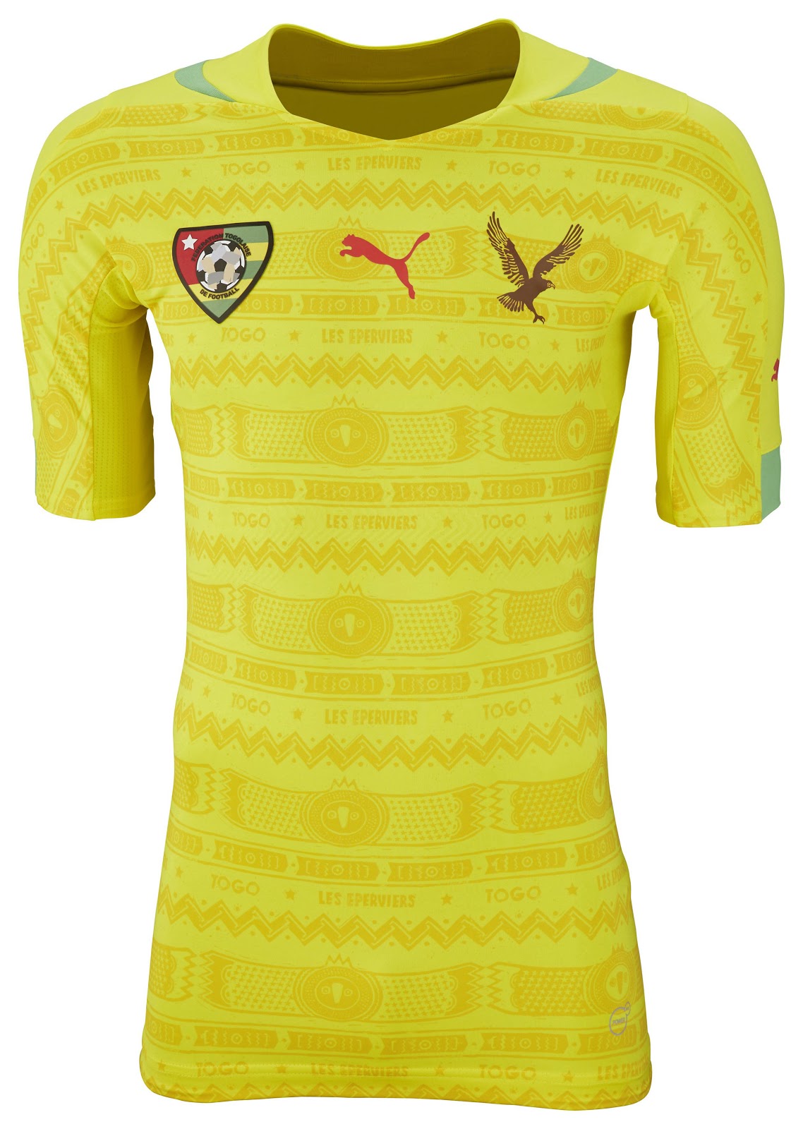 Togo voetbalshirts 2014/2015