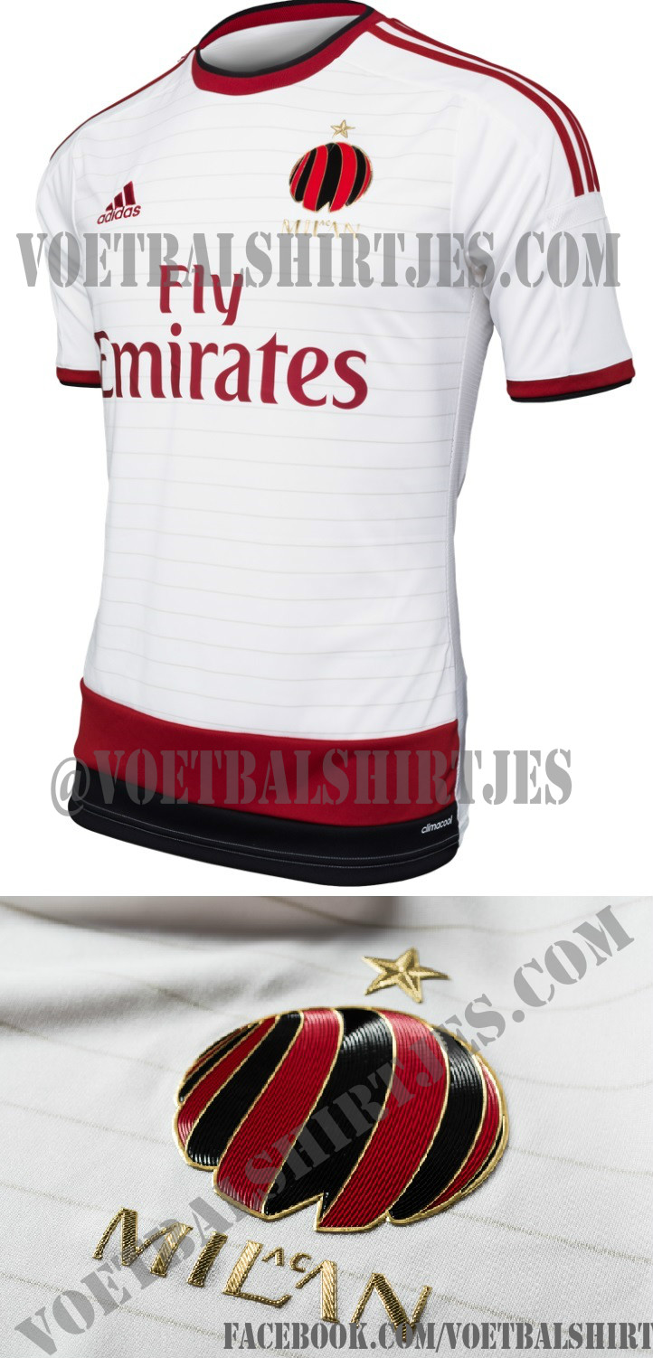 ac milan uitshirt 2014 2015