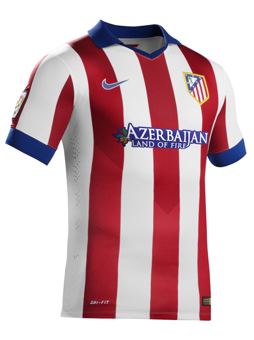 Atlético Madrid thuisshirt 2014/2015 - Voetbalshirtjes.com