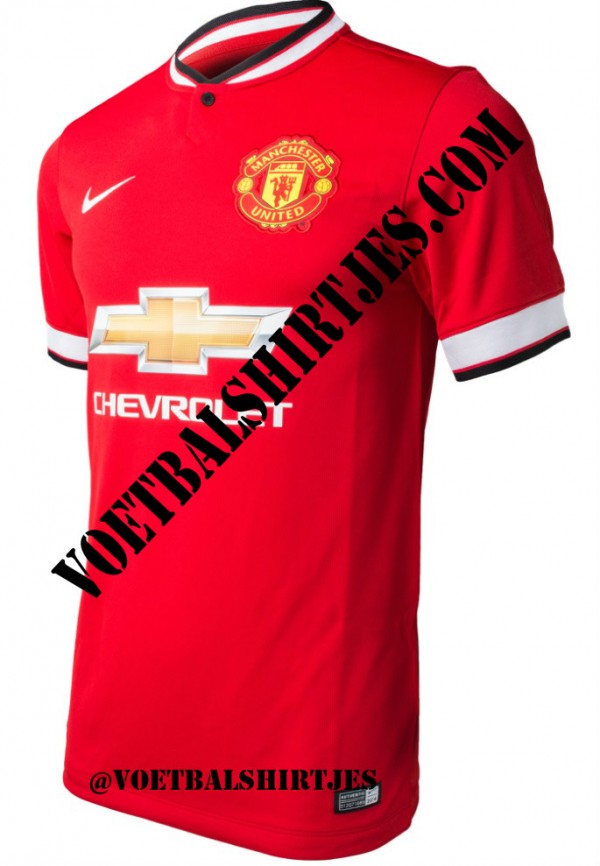 manchester united home kit 2015