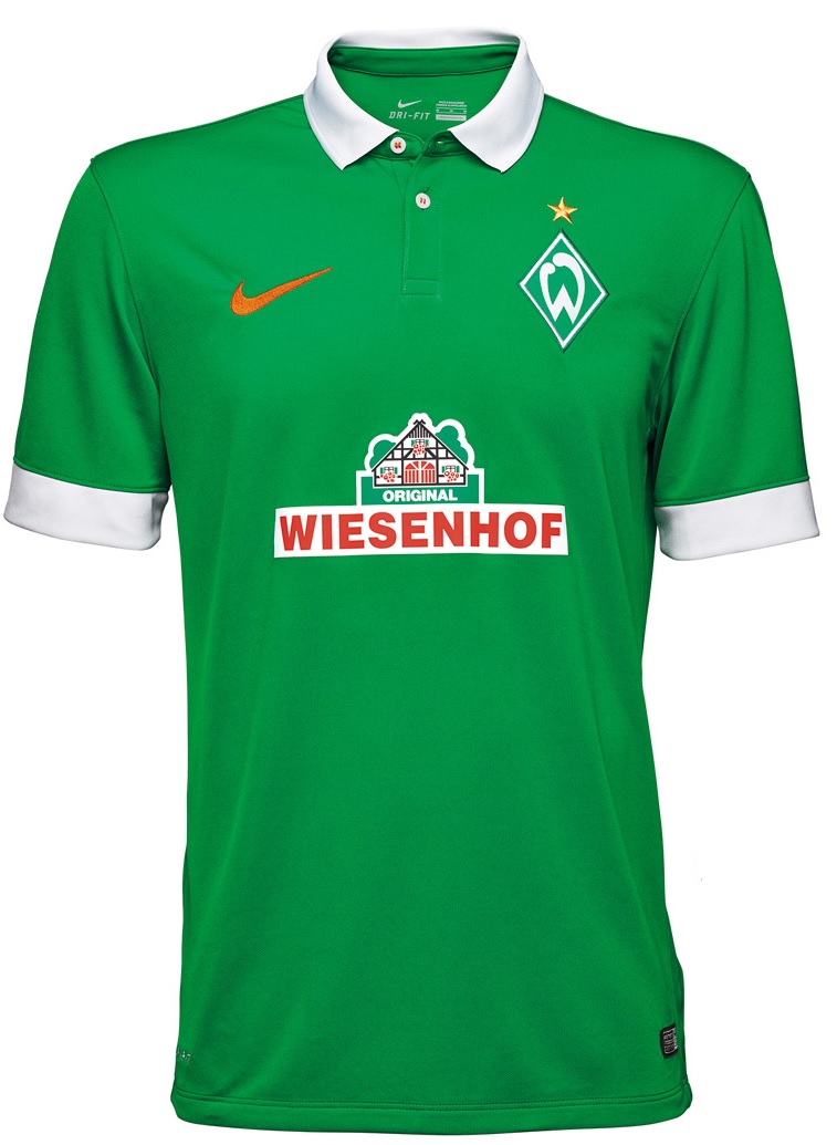 Werder Bremen thuisshirt 2014/2015