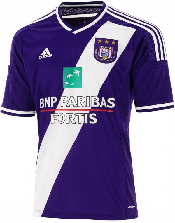 Achteruit scherp bak Anderlecht voetbalshirts 2014/2015 - Voetbalshirtjes.com