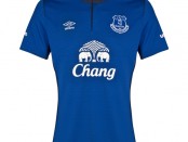 Everton home kit 2015