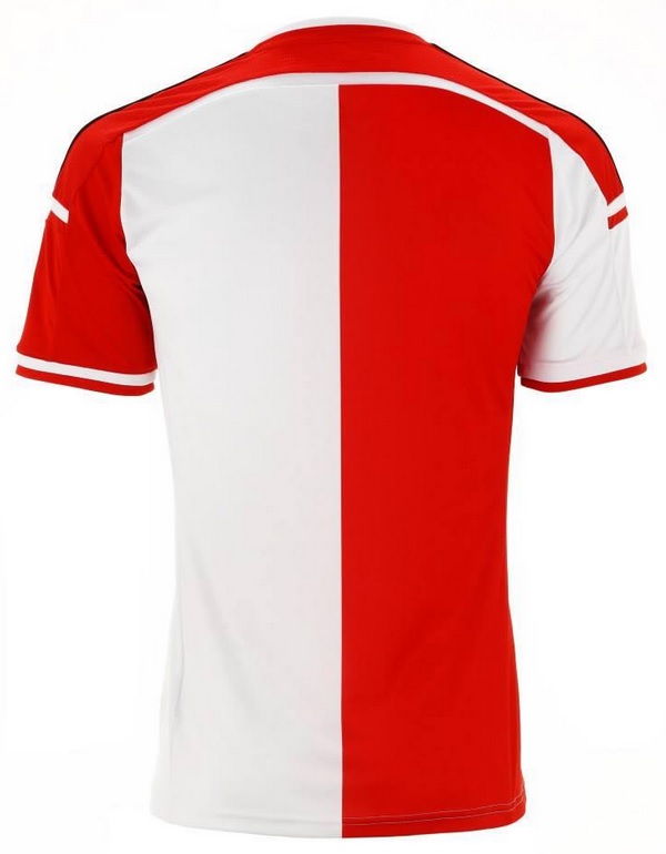 Tegenover Zegevieren uitspraak Feyenoord thuisshirt 2014/2015 - Voetbalshirtjes.com