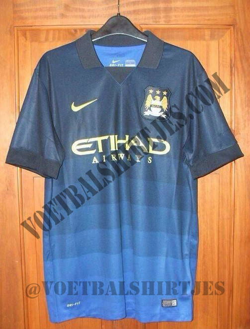 Manchester City away kit 14-15