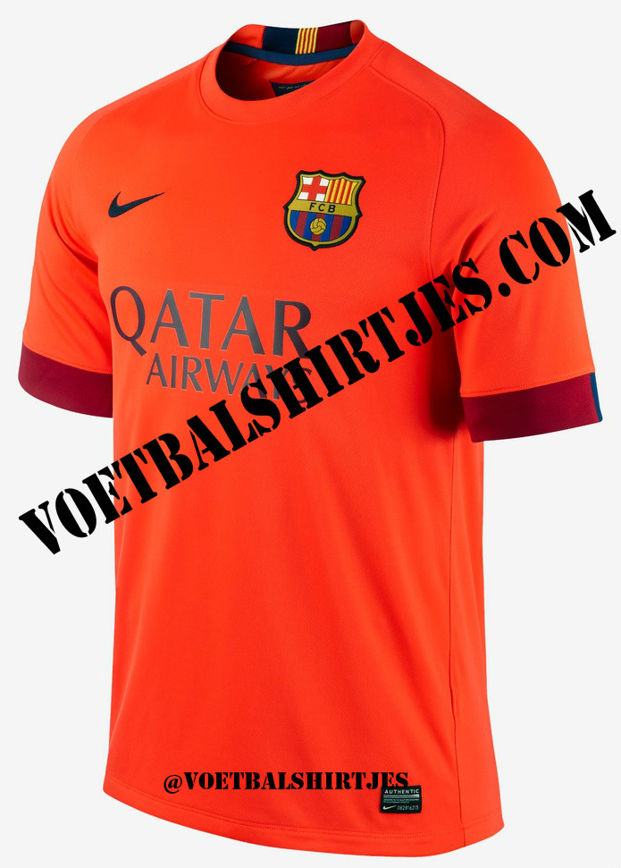 onderbreken Fobie Spelen met Barcelona uitshirt 2014/2015 - Voetbalshirtjes.com
