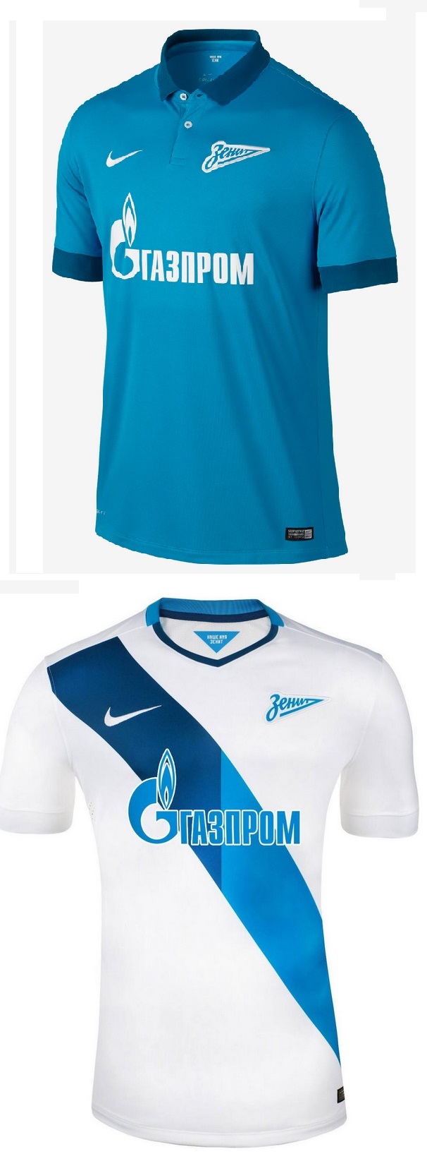 FC Zenit shirts 2015