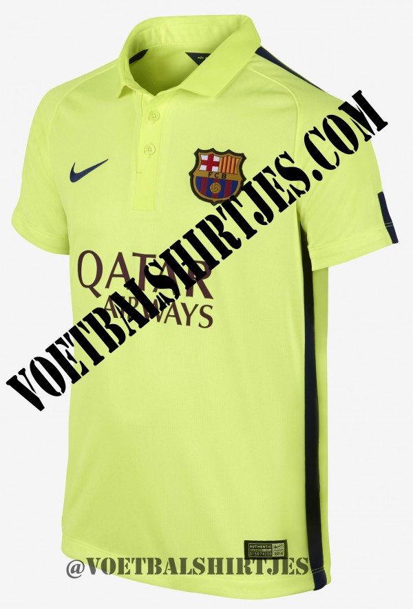 FC Barcelona third shirt 2015
