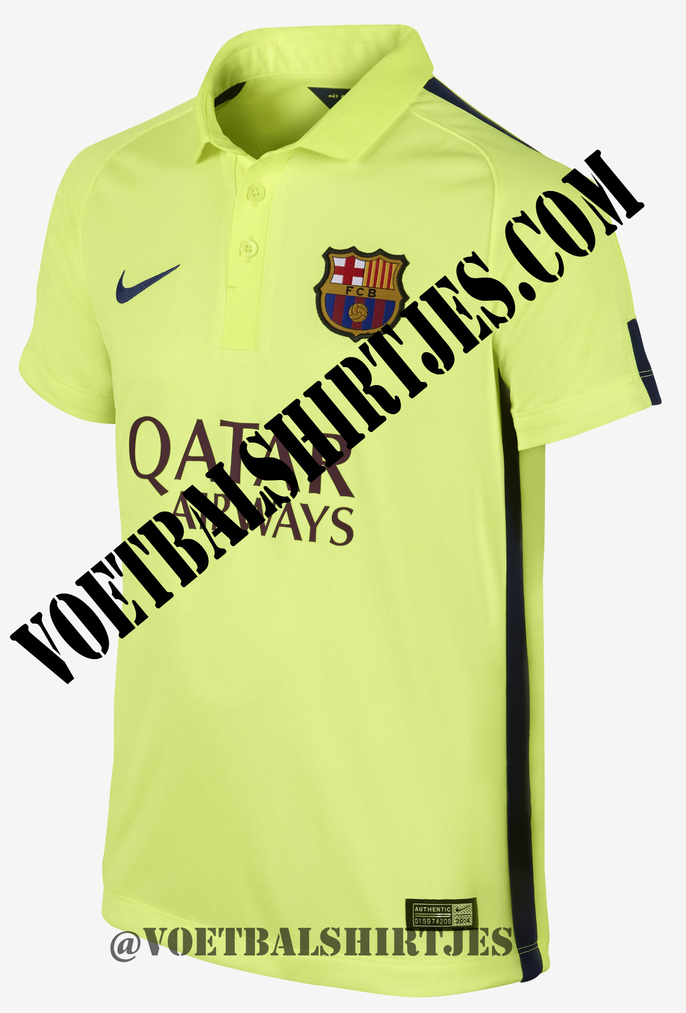 FC Barcelona third shirt 14/15 - Voetbalshirtjes.com