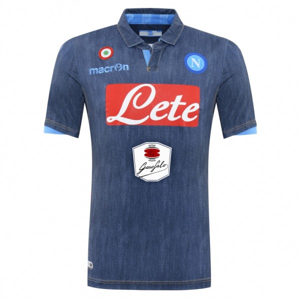 Napoli denim uit shirt 2015