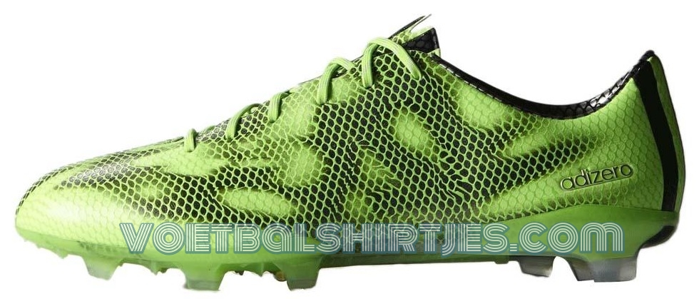 Adidas F50 Adizero Fg Leather Solar Green