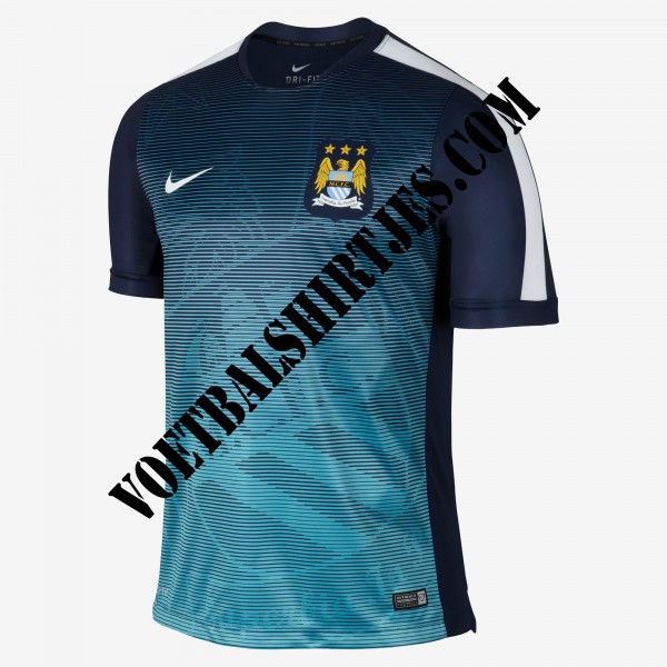 manchester city pre match training top 2015