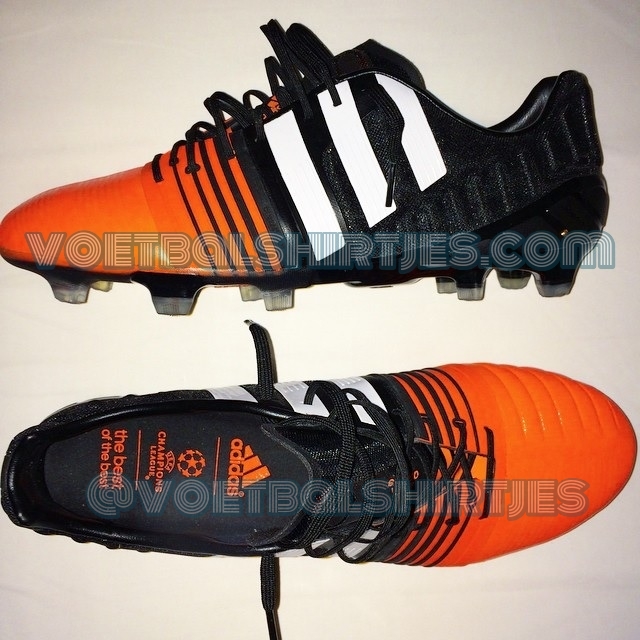 Adidas Nitrocharge core black / white / flash orange