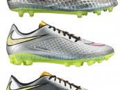 nike hypervenom neymar metallic silver