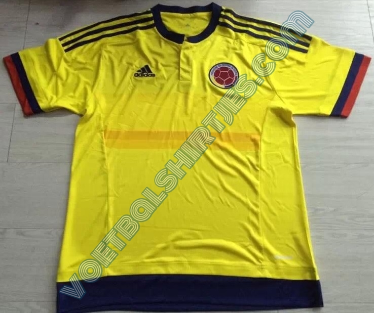 Colombia voetbalshirts 15/16