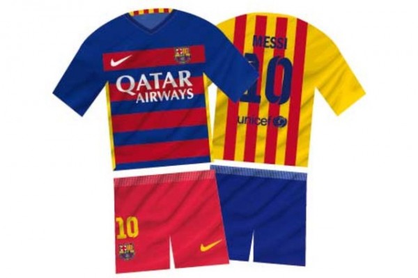 camisetas Barcelona 15/16