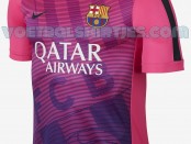 Barcelona pre match top 2015 pink