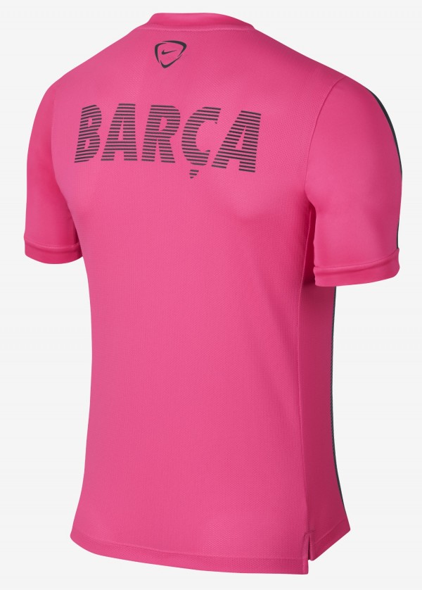 Barcelona shirt 2015 pre match